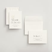 "Aula" - Save the Dates in Snow by Itsy Belle Studio - Assembled