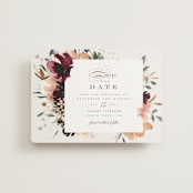 "harvest" - Save the Dates in Eggshell by Leah Bisch - Front