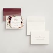 "harvest" - Save the Dates in Eggshell by Leah Bisch - Assembled