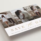 "Minimal Elegance" - Save the Dates in Eclipse by Andrea Cernin - Detail