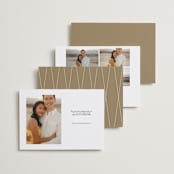 "Classico" - Save the Dates in Cloud by Christie Garcia - Back of Card Options
