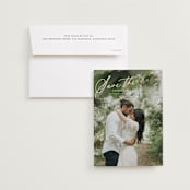 "Kiawah" - Save the Dates in Cloud by Erika Firm - Save the Date with Envelope
