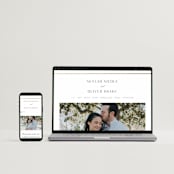 "Bianca" - Save the Dates in Sugar by Jessica Williams - FREE Wedding Website