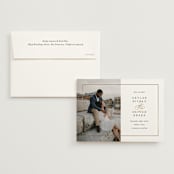 "Bianca" - Save the Dates in Sugar by Jessica Williams - Save the Date with Envelope