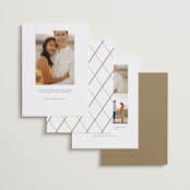 "Effortless" - Save the Dates in Chiffon by Ashley Rosenbaum - Back of Card Options