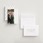"Effortless" - Save the Dates in Chiffon by Ashley Rosenbaum - Assembled