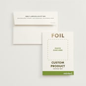 "Portrait" - Save the Dates in Golden by Minted - Save the Date with Envelope