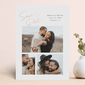 "Mood" - Save the Dates in Cotton by Stacey Meacham - Front