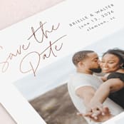 "Mood" - Save the Dates in Cotton by Stacey Meacham - Detail