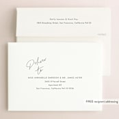 "Mood" - Save the Dates in Cotton by Stacey Meacham - FREE Recipient Addressing