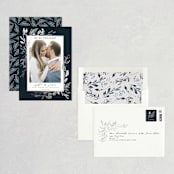 "Our Day" - Save the Dates in Navy by Susan Moyal - Assembled