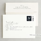 "Our Day" - Save the Dates in Navy by Susan Moyal - FREE Recipient Addressing