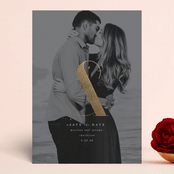 "&" - Save the Dates in Snow by Lori Wemple - Front