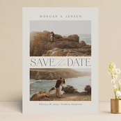 "Infinite" - Save the Dates in Buttercream by Jessica Williams - Front
