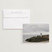 "Gracieux" - Save the Dates in Midnight by Benita Crandall - Save the Date with Envelope