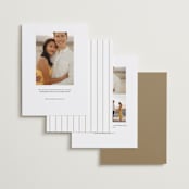 "superfine" - Save the Dates in Lightness by Sumak Studio - Back of Card Options