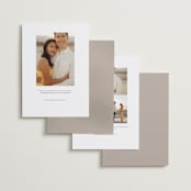 "Joie" - Save the Dates in Golden by Ani Somi - Back of Card Options