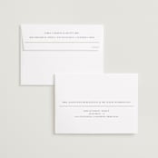 "Elevate" - Save the Dates in Diamond by Jenna Holcomb - FREE Recipient Addressing