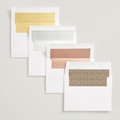 "Elevate" - Save the Dates in Diamond by Jenna Holcomb - Envelope Liner Options