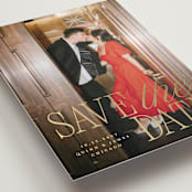 "Love Song" - Save the Dates in Snow by Pixel and Hank - Detail