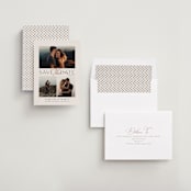 "Flourished" - Save the Dates in Chalk by Jessica Williams - Assembled
