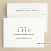 "Twice As Nice" - Save the Dates in Salmon by Hooray Creative - FREE Recipient Addressing
