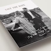"Roadtrip" - Save the Dates in Cloud by Angela Garrick - Detail