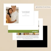 "Landscape" - Save the Dates in Golden by Minted - Back of Card Options