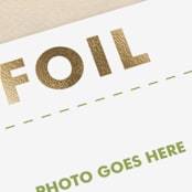 "Landscape" - Save the Dates in Golden by Minted - Detail