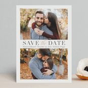 "Balance" - Save the Dates in Golden by Jessica Williams - Front