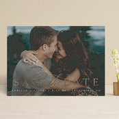 "Connection" - Save the Dates in Snow by Kristie Kern - Front