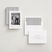 "Classic Charm" - Save the Dates in Midnight by Stacey Meacham - Assembled