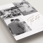 "Forte" - Save the Dates in Cognac by Kristie Kern - Detail
