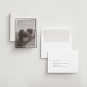 "boxed in" - Save the Dates in Quartz by Jenny Millington - Assembled