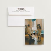 "Full Page" - Save the Dates in Lily by Owl and Toad - Save the Date with Envelope