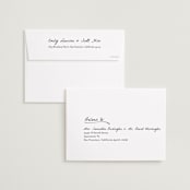 "Filmstrip" - Save the Dates in Onyx by Sarah Mraz - FREE Recipient Addressing