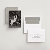 "Lovers" - Save the Dates in Ivory by Stephanie Heinrich Godbout - Assembled