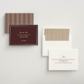 "Aperitif" - Save the Dates in Fig by Megan Davis - Assembled