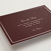 "Aperitif" - Save the Dates in Fig by Megan Davis - Detail