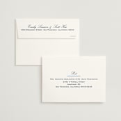 "Aperitif" - Save the Dates in Sky by Megan Davis - FREE Recipient Addressing