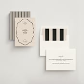 "Croquet" - Save the Dates in Ink by Megan Davis - Assembled