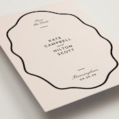 "Croquet" - Save the Dates in Ink by Megan Davis - Detail