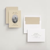 "Ethan" - Save the Dates in Buttercream by Angela Garrick - Assembled