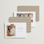 "Daisy" - Save the Dates in Chamomile by Wildfield Paper Co - Back of Card Options
