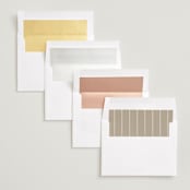 "Daisy" - Save the Dates in Chamomile by Wildfield Paper Co - Envelope Liner Options