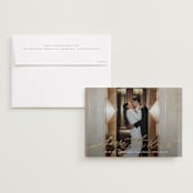 "Daisy" - Save the Dates in Chamomile by Wildfield Paper Co - Save the Date with Envelope