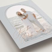 "subtle shimmer" - Save the Dates in Sea Glass by Susan Zinader - Detail