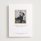 "Frame" - Save the Dates in Pearl by mo kelley - Front
