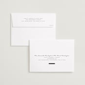 "Frame" - Save the Dates in Pearl by mo kelley - FREE Recipient Addressing