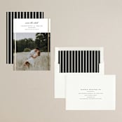 "New Classic" - Save the Dates in Snow by Stacey Meacham - Assembled